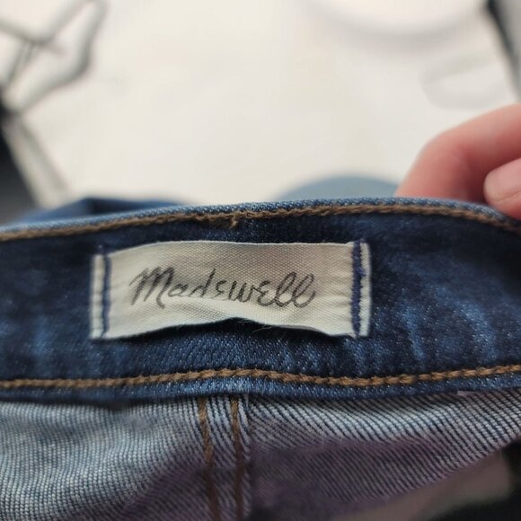 Madewell Mid Rise Jeans Womens Size 28 Skinny - Picture 9 of 10